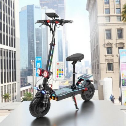 صورة سكوتر فرحة الوحش الكهربائي محركين 4000 واط